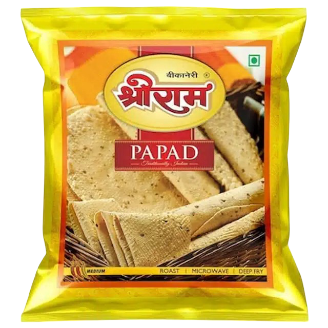 Papad and Fryums